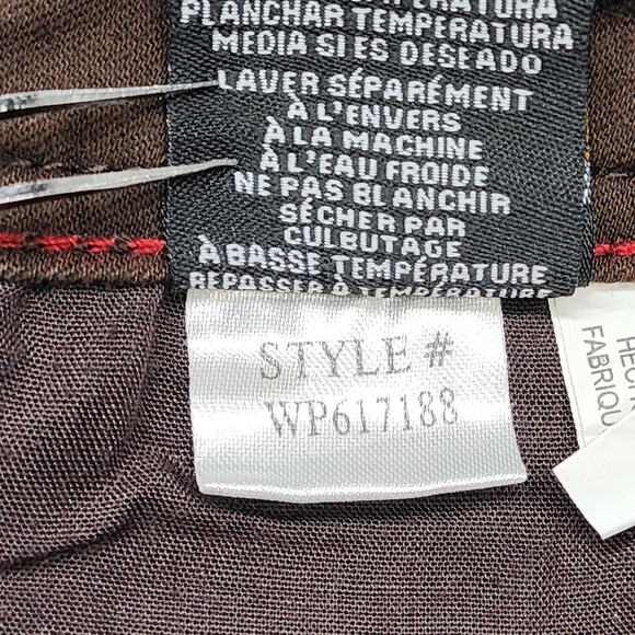 Royalty For Me Wannabettabutt Jeans Womens 30 Brown Mid Rise Skinny Stretch - Picture 11 of 16